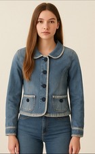 marc jacobs denim jacket/ Size 6/ 400 Retail