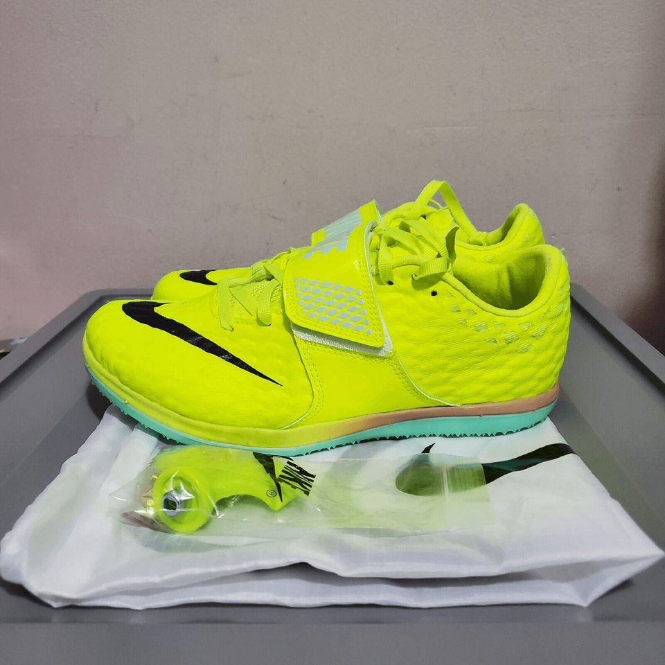 Nike High Jump Elite Athletic Spikes Mens 5 Womens 4.5 Volt DR9925700