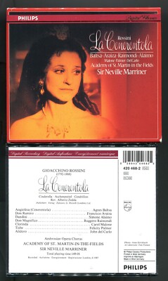 Rossini, 3CD-Box, La Cenerentola, Agnes  Baltsa, Academy of St.Martin, Marriner