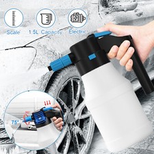 1.5 L Car Electric Foaming Sprayer Battery Powered Portable Foam Sprayer Bottle