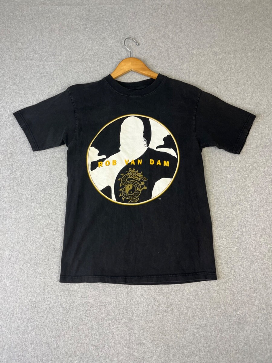 Vintage Rob Van Dam Shirt Mens M Black Whatever 2000s WWF Ring 