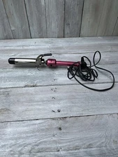 Hot Shot Tools Professional 4" Pink Titanium Beauty Styling Hair Curling Iron