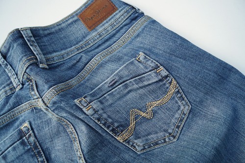 Jeans Doo Wop ELA Skinny Bleu Taille W25 - Occasion Très Bon état - Stretch