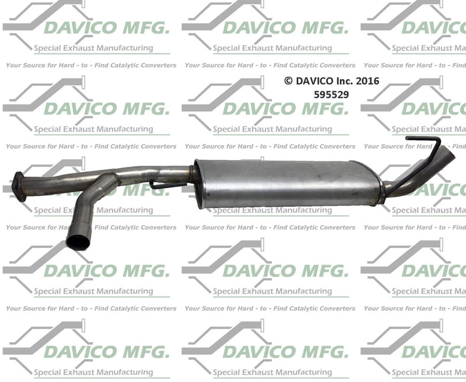 Exhaust Muffler Fits 2005 2006 2007 2008 Nissan Xterra Foto 3 de 4