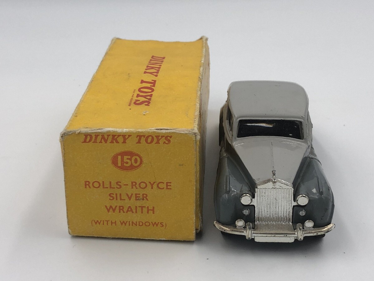 Jouet Ancien Dinky Toys England Rolls Royce Silver Wraith boîte d