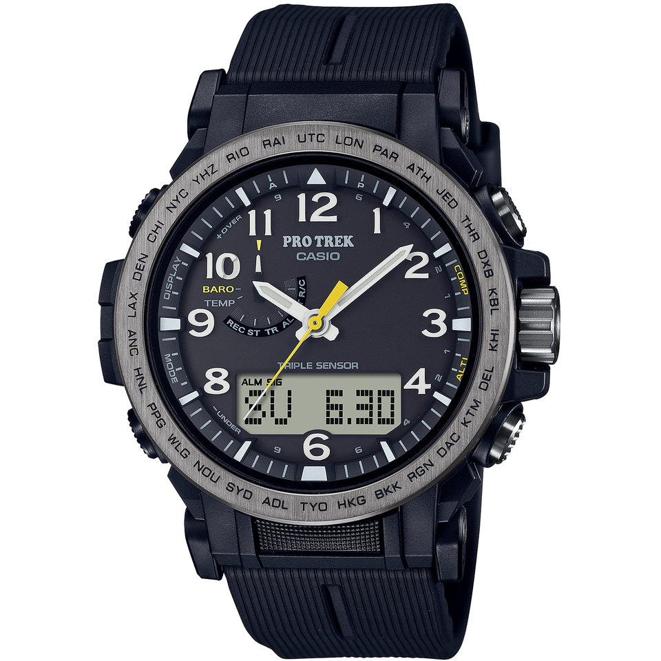 Montre Casio Pro Trek PRW-6621Y-1ER Homme, Solaire, Radio-pilotée, Compas, 2023