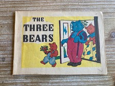 The Three Bears, 1930s, Vintage Kids Book