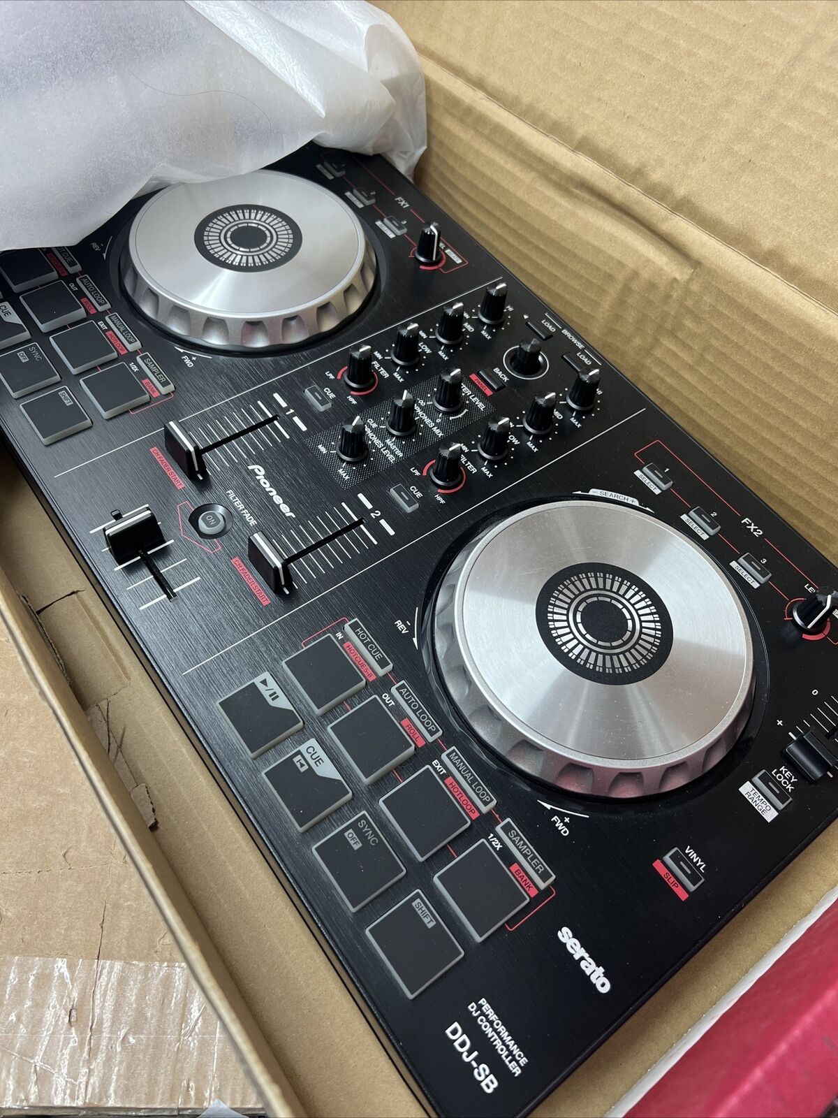 Controlador DJ Pioneer DJ, 5,16X22,95X13,46 (DDJ-SB2)