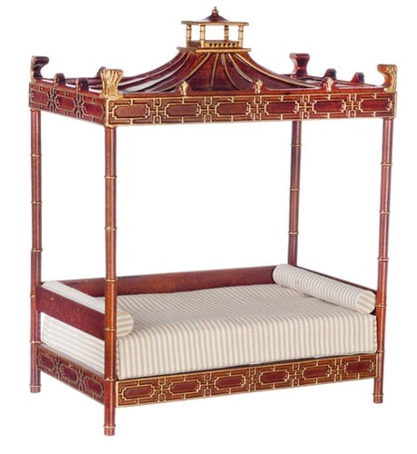 Naturale Finire Deluxe Doppio Scaffale Bambole Casa 1:12 Scala Mobili