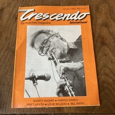 CRESCENDO INTERNATIONAL JANUARY '83 Shorty Rogers Harold Danko Bill Smith