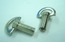 #2 two SANKYO MUSIC BOX Mini Replacement Key SILVER Plating 12mm FEMALE  K-74G  