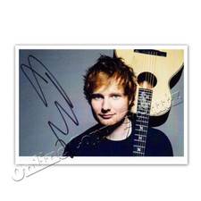 Ed Sheeran  +    Autogrammfoto / Autograph