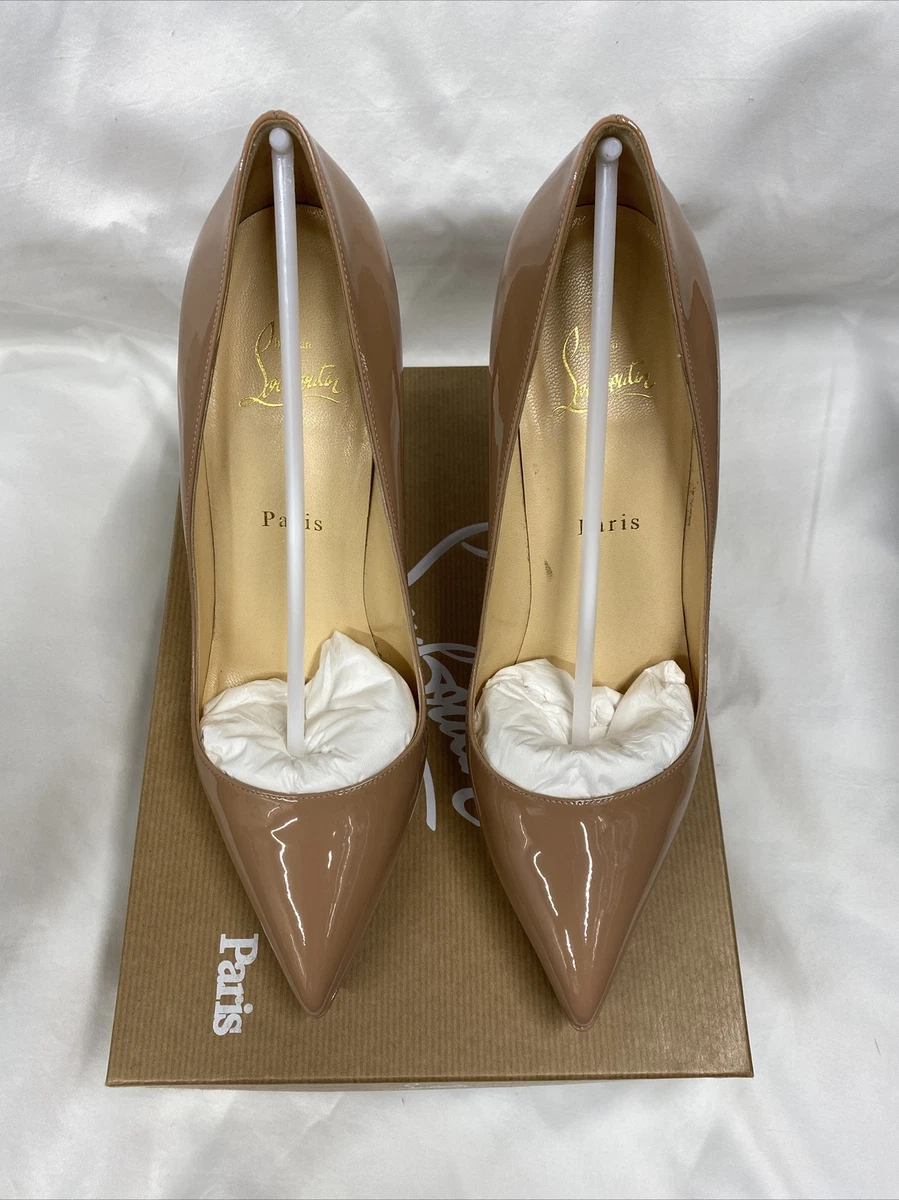 Authentic Christian Louboutin Pigalle Plato 120 Patent Calf Size 40/10 | eBay