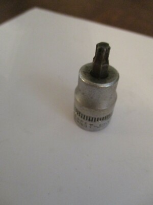 TORX T-30 CHROME VANADIUM 3/8'' DRIVE