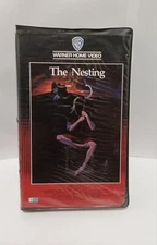 RARE horror The Nesting Betamax clamshell, Warner Home Videos release
