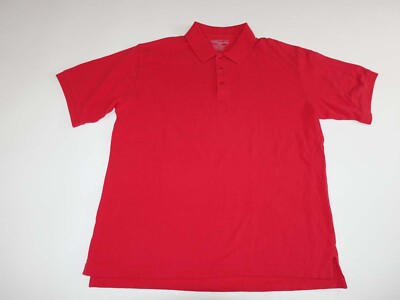 Tactical Men's Professional Polo Shirt Size XL Red X-Large 41060