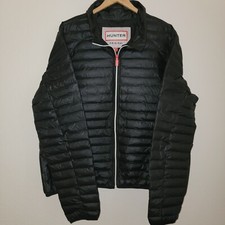 Hunter Original Ladies Padded Jacket Size Xxl Black Down