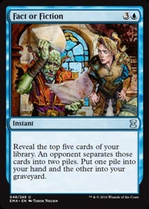 Fact or Fiction x4 - Eternal Masters - NM-Mint, English - Eternal Masters