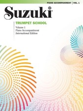 SUZUKI TRUMPET SCHOOL 1 INTL PIANO ACCOMP