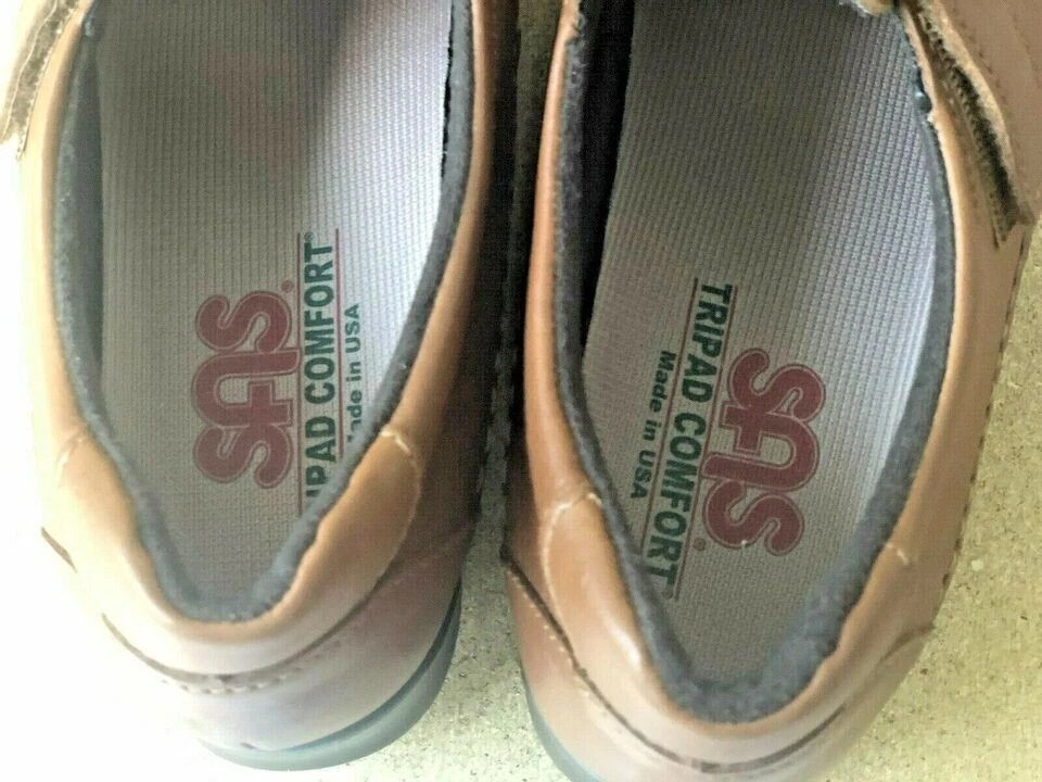 SAS Tripad Comfort Mary Jane Shoes Roamer Chestnut Brown Leather Women Size 8N  - Image 4 of 4