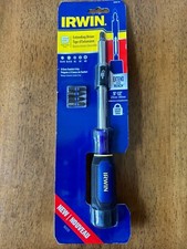 Irwin Tools 1948779 Extending Screwdriver with 5 Impact Bits New