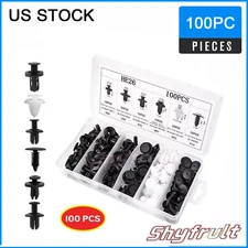 100X For Dodge Car Box Set Bumper Fender Liner Push Type Retainer-Clips Fastener