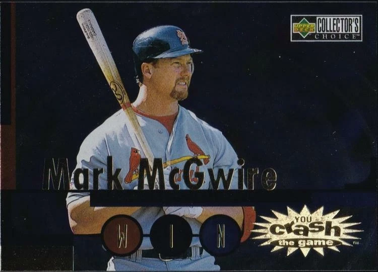 1998 Upper Deck Collector's Choice You Crash the Game #CG10 - Mark McGwire