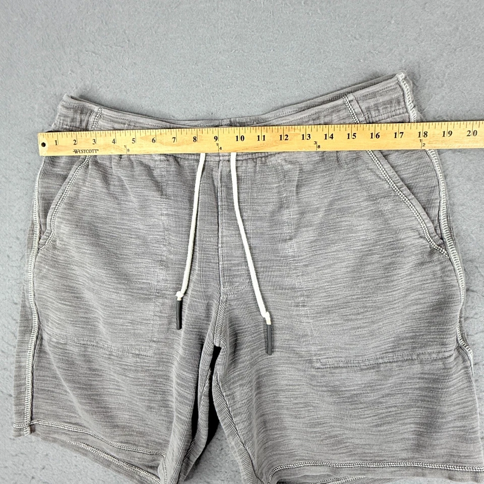 Pantalones Cortos de Sudadera Tommy Bahama Para Hombre Grandes Gris Algodón Pima 36 W 8" Entrepierna * Foto 4 de 4