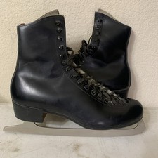 Riedell Figure Skates MK Sheffield Steel Blades Women  s 7.5 DVintage USA Vintage