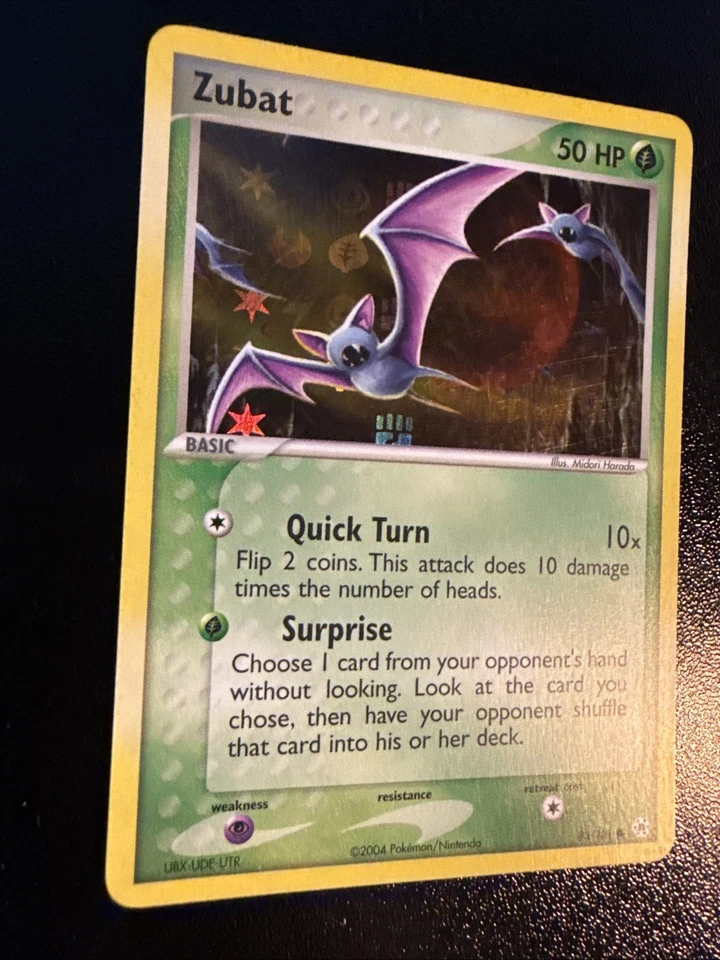 Zubat 83/101 Pokemon TCG EX Hidden Legends Holo Near Mint LP - Image 2 of 4