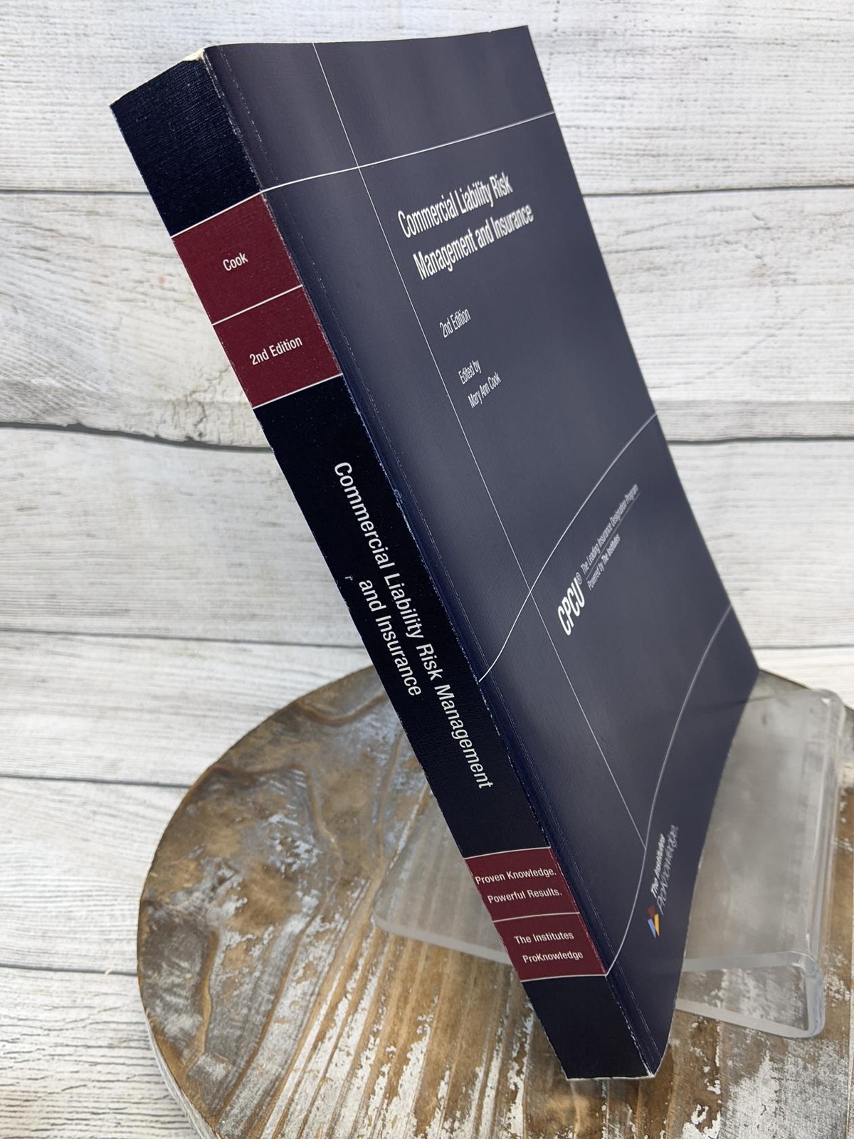 Commercial Liability Risk Management &Amp; Insurance -Cpcu The Institutes Paperback