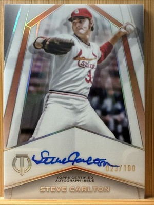 Steve Carlton 2026 Topps Tribute - Pillars Of The Game Auto /100 - STL #PTGA-SC