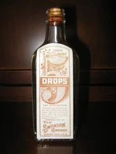 Antique Cork Top Medicine, 5 Drops