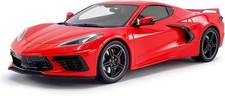 NIB 1/18 SCALE MODEL GT SPIRIT CORVETTE C8 Red *1ST PHOTO IS A STOCK PHOTO