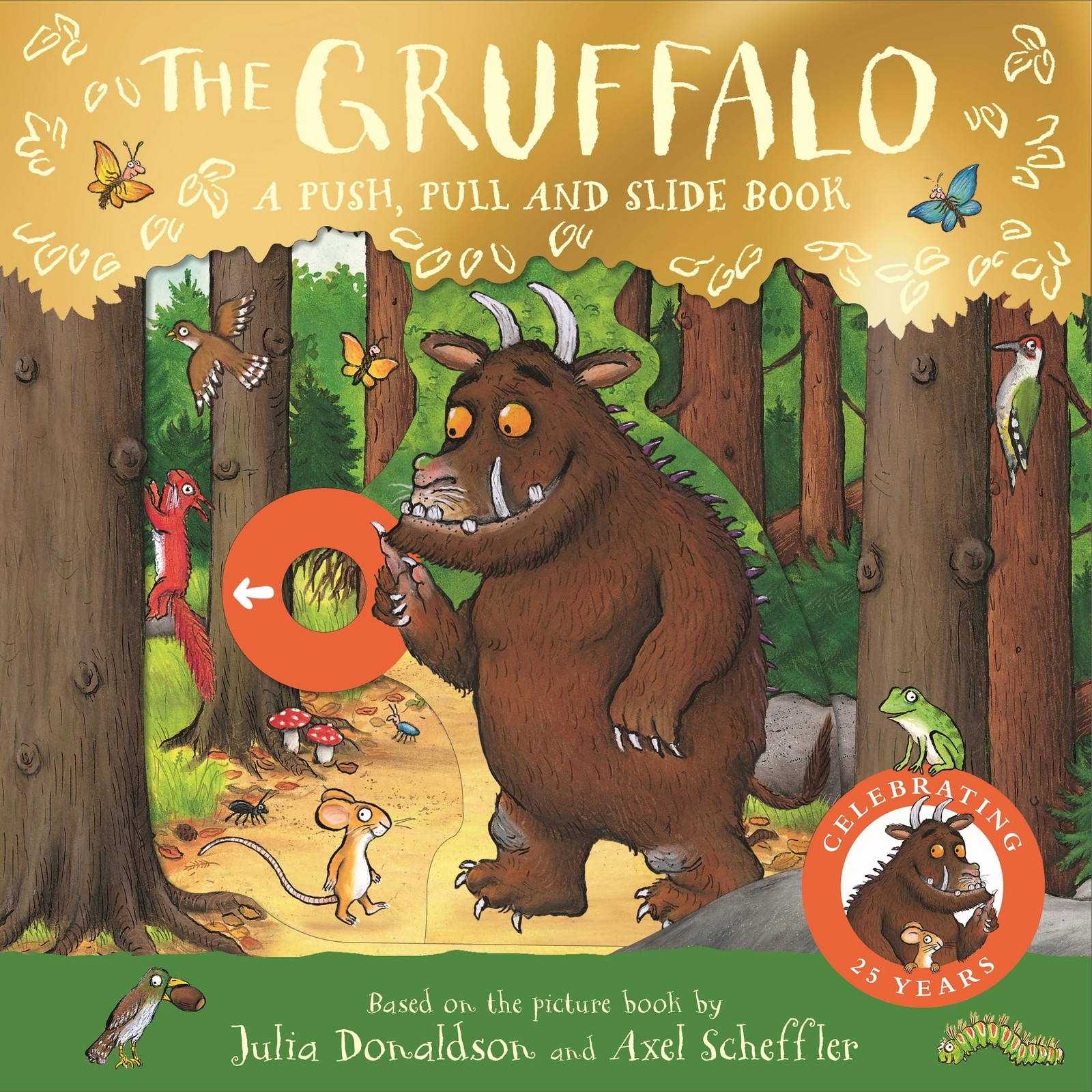 The Gruffalo: A Push Pull and Slide Book by Julia DonaldsonAxel Schef (HB 2024) - Image 3