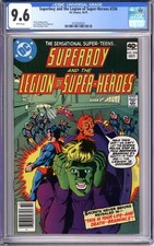 Superboy and the Legion of Super-Heroes 256 CGC 9.6 NM white pages 4723332022