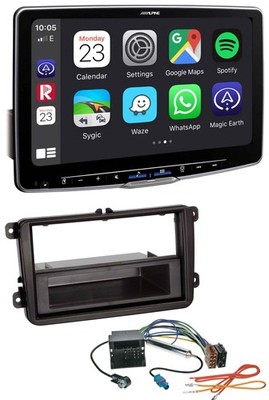 Alpine MP3 USB Bluetooth DAB Autoradio für VW Transporter T5 T6 Caravelle Multiv