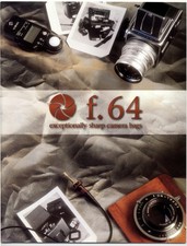f.64 Exceptionally Sharp Camera Bags Sales Catalog Brochure - 1995 Magazine Size