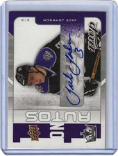 2008 Upperdeck Johnson/Bell Dual Auto #A-BJ