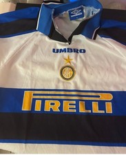 Inter Maglia Calcio Football Shirt 1996/97 Adults Large Umbro G907 M