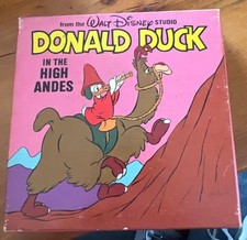 Walt Disney's DONALD DUCK "In The High Andes" Reel to Reel Cartoon