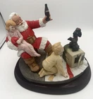 Vintage 1986 Coca Cola Classic Santa Claus Figurine Royal Orleans Ltd 2610/15000