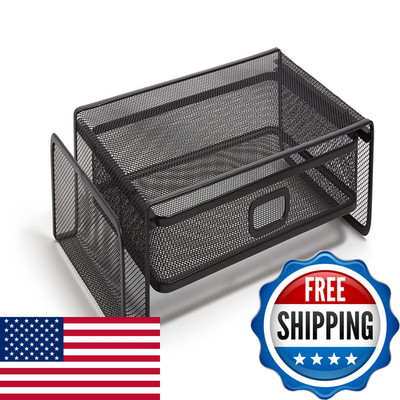 Tru Red Mesh Phone Stand For Desktop Phones Telestand Desk Organizer For Office