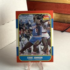 1986-87 Fleer #51 Eddie Johnson MINT RC Rookie Sac Kings 