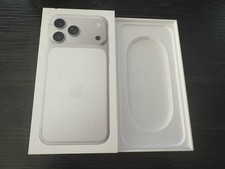 Genuine Apple iPhone 17 Pro Max Empty Retail Box Silver 512GB Model A3257