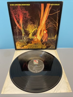 VINTAGE 1980 NEW WAVE: ECHO & THE BUNNYMEN: CROCODILES GERMAN KOROVA WEA 58 175
