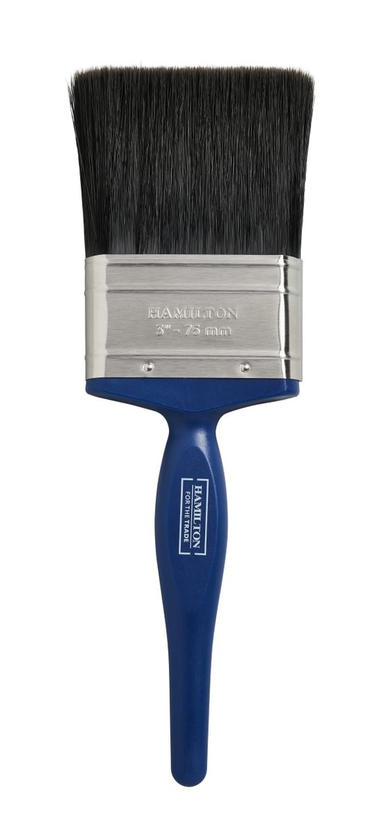 Hamilton For The Trade Plastic 3"" Flat Brush