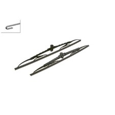 Scheibenwischer Set vorne für Alfa Romeo 155 167 166 936 | 819554