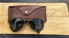 Vintage Ray-Ban Bausch & Lomb Leather Aviator...