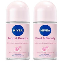 NIVEA Pearl and Beauty Roll-On Deodorant 50ml | Anti-Perspirant Deodorant for Wo